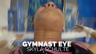 Gymnast Eye Skyla Schulte Phenom Gymnastics  Hindorff on Bars  GoPro Gymnastics [upl. by Yirinec15]