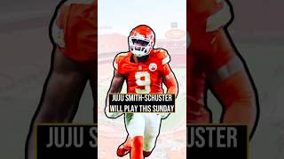 JuJu SmithSchuster will play Sunday against the Bills  chiefs chiefskingdom nfl [upl. by Nemzaj]