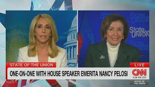 Speaker Emerita Pelosi on CNNs State of the Union [upl. by Angelita]