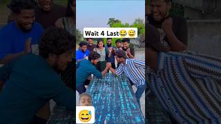 Wait for Last😅😂 funny comedy tamil memes prank vikramcomedyvideo love realfools fun [upl. by Notirb]