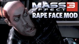 Funny Mass Effect 3 Rape Face Mod [upl. by Acinoda157]