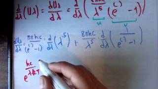 Quantum Statistics 48  Wiens Displacement Law [upl. by Garaway687]