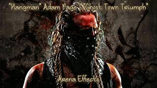 AEW quotHangmanquot Adam Page Theme Arena Effects quotGhost Town Triumphquot [upl. by Namia]