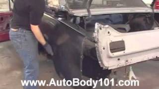 Paintucation Body Panel Replacement Auto Body DVD [upl. by Marjy31]