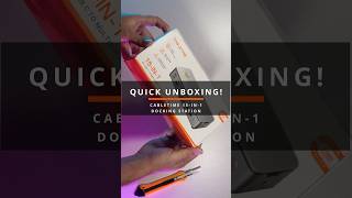 Cabletime 15in1 Docking station  Quick unboxing [upl. by Goltz20]