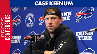 Case Keenum “Really Great Win”  Buffalo Bills [upl. by Chavaree]