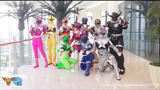 Cosplay Kyuranger Roll Call by Opera Pan Japan OPJ [upl. by Seline]