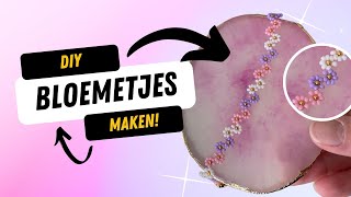 Bloem Van Kralen Maken DIY [upl. by Nofets752]