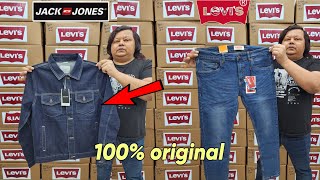 Original Branded Jeans Pant Jeans Jacket Hoodie Wholesaler in Kolkata [upl. by Enamrahs]