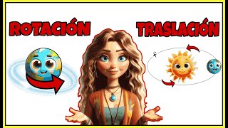 Los MOVIMIENTOS de la TIERRA para NIÑOS 🌏🌞 [upl. by Royo]