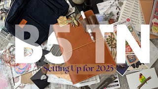 My B5 Travelers Style Planner for 2025  Part 1 feat Sterling Ink amp Chic Sparrow [upl. by Gallenz]