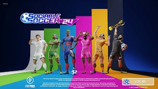 Sociable Soccer 24 Gameplay  Nintendo Switch [upl. by Ahsed]