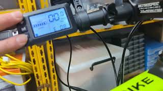 Kristall E5 ebike  change battery voltage via LCD 36v to 48v [upl. by Groves115]