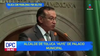 Presidente municipal de Toluca no despacha en Palacio de Gobierno  De Pisa y Corre [upl. by Gord]