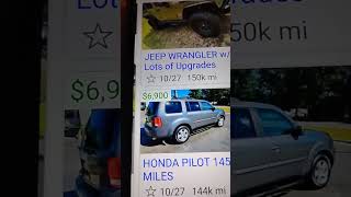 2015 Honda pilot 145k 6900 nice suv [upl. by Raila]