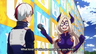 Todoroki Interview with Mtlady  My Hero Academia [upl. by Dorey]