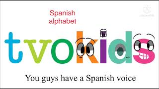 Spanish alphabet song version 3 audio version [upl. by Wulfe]