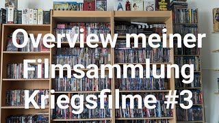 Overview meiner Filmsammlung Kriegsfilme 3 [upl. by Aubreir]