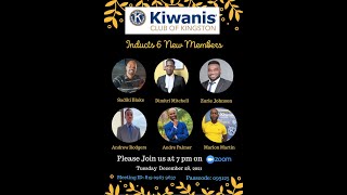 The Kiwanis Club of Kingston Inducts 6 New Members [upl. by Allez795]