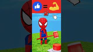 Who is Stronger Hammer Challenge Batman vs Spidey vs Venom spiderman gta 283 [upl. by Billat]