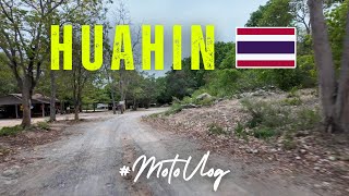 MOTOVLOG to Hua Hin Elephant Village  Hua Hin Thailand  asaniPOV [upl. by Nisse]