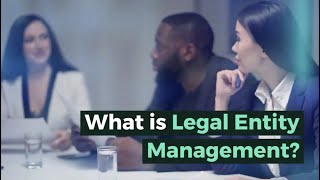 What is Legal Entity Management [upl. by Suitangi171]