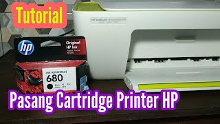 Cara Memasang Cartridge Printer HP Deskjet 2135 [upl. by Madonia]