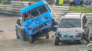 Banger Racing Angmering Raceway CB Contact  Christmas Hangover [upl. by Ingraham]