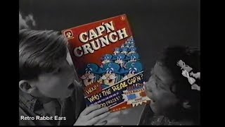 Whos The Real Capn 1992 Capn Crunch TV Commercial [upl. by Ynittirb]