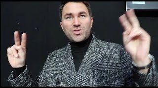 WHAT THE S LINEAL TITLE EDDIE HEARN 25 KHANBROOK ON APRIL 13th amp WHYTECHISORA NOT ON DAZN [upl. by Dira]