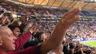 HEY JUDE England fans serenade Jude Bellingham at Euro 2024 [upl. by Anelliw]