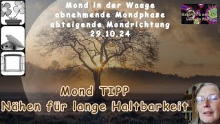 Mond TIPP  Näharbeiten mit langer Haltbarkeit [upl. by Ephrayim208]