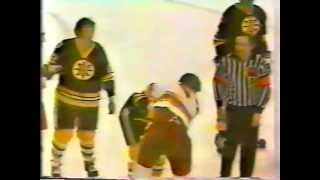 Bruins vs Atlanta Flames Bench Clearing Brawl [upl. by Belen919]