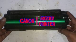 CANON 3010 PRINTER TONER SELF REFILLING [upl. by Holbrook996]