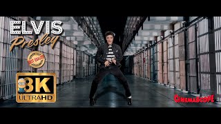 Elvis Presley  Jailhouse Rock 8K ⭐Live From The Jail UHD ⭐ 1957 AI Colorized Enhanced [upl. by Drarreg]