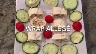 Wrap allégé Recettes faciles et lights RFL [upl. by Flor888]