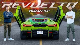 We Drove 500 Miles In The Lamborghini Revuelto And It Almost Went Fine [upl. by Sihtnyc743]