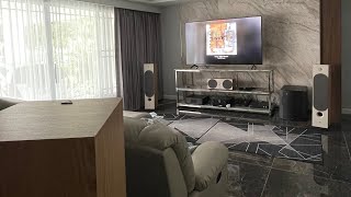 Focal Chora 826 with marantz sr6015 and rotel RB1582 mkii [upl. by Hamimej54]