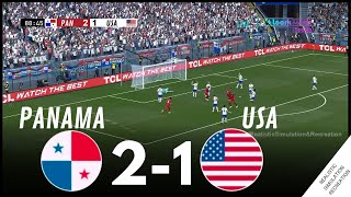 ⚽ Panamá 21 Estados Unidos 🏆COPA AMERICA 2024  Highligths  Simulación y recreación de videojuego [upl. by Madalyn364]