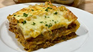 LA RECETTE DES LASAGNES AU BŒUF HACHÉ ET À LA SAUCE ROSÉE👩🏻‍🍳 Deli Cuisine [upl. by Downe]