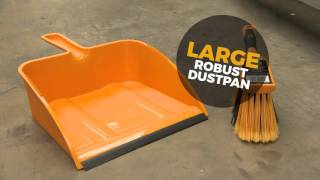 JCB Tough Dustpan and Brush [upl. by Sirotek]