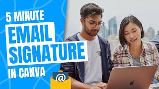 Create clickable Email Signatures with Canva  Tip Talk 18 [upl. by Chew]