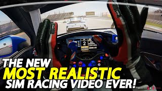 The NEW MOST REALISTIC Sim Racing Video Ever [upl. by Obed170]