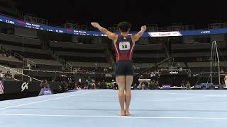 Xander Hong  Floor Exercise  2023 Xfinity US Championships  Junior Men  Day 2 [upl. by Otrebron]