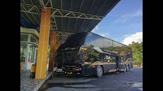 New Aerobus Masuk Terminal Batoh Jam Setengah Tujuh Pagi [upl. by Seabury]