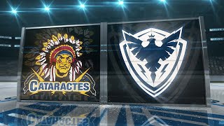 246 Shawinigan Cataractes 3 Sherbrooke Phoenix 4  02 12 2023 [upl. by Lezti249]