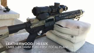 Leatherwood HiLux Optics  CMR8 FFP First Impressions [upl. by Uranie]