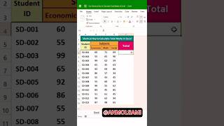 Excel Tips amp Tricks  Use Shortcut Key to Calculate Total in Excel excel exceltips exceltutorial [upl. by Nimsay]