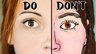 Dos and Donts of Realistic Eye Painting Art [upl. by Cherilynn24]