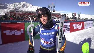 AUDI FIS Ski World Cup Womens Slalom Gurgl AUT 1st run Nov 23 2024 [upl. by Nnayllehs]